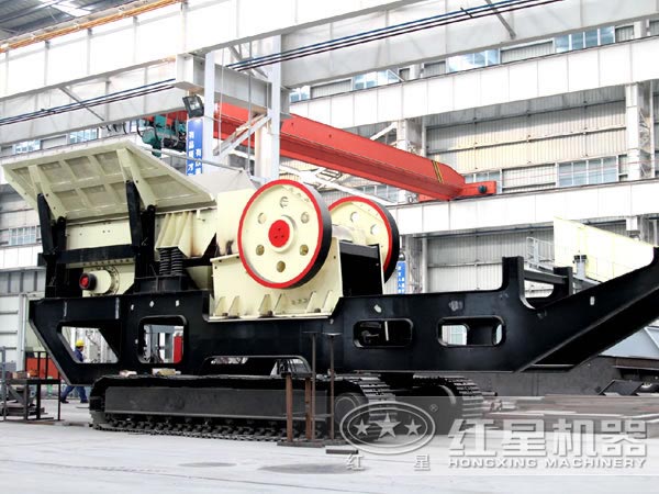 履帶移動式建筑垃圾破碎機