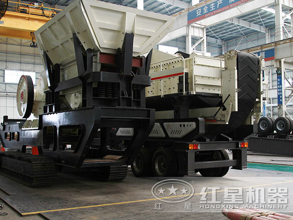 河南紅星一體化車載移動破沙機(jī)廠家
