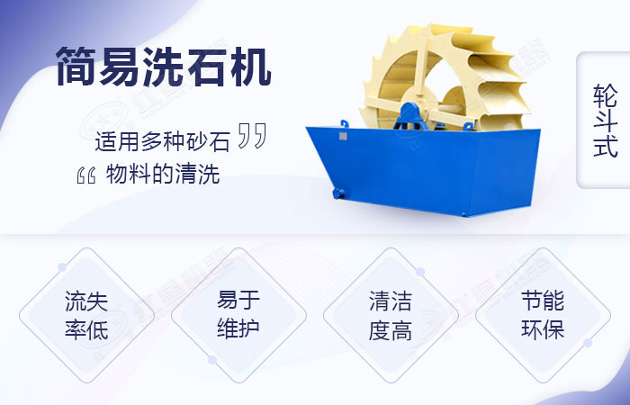 輪斗式洗砂機(jī)設(shè)備優(yōu)勢展示