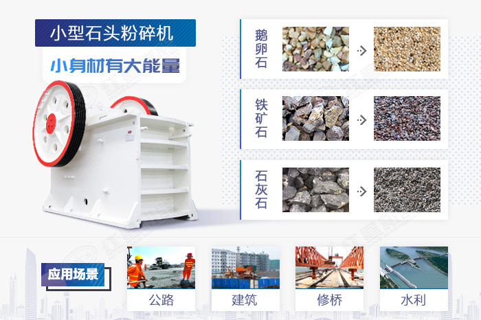 石頭粉碎機應用領(lǐng)域