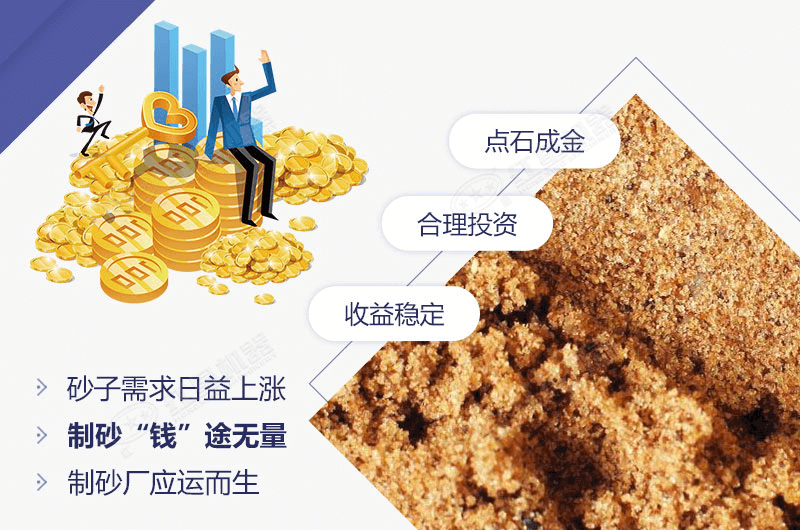 機(jī)制砂投資前景廣闊，利潤(rùn)高